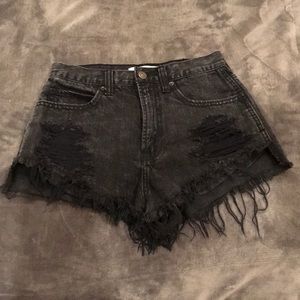 Abercrombie High Waist Festival Shorts